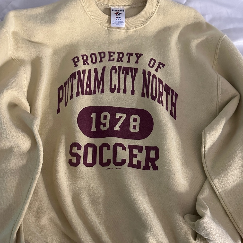 vintage soccer crewneck